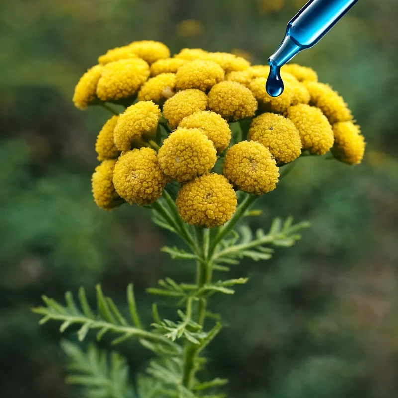 Moroccan Blue Tansy (Tanacetum annuum) Bulk Export Supplier