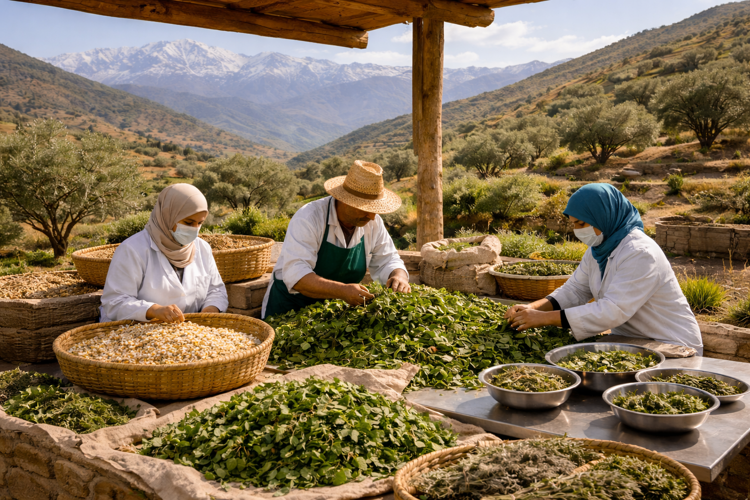 Moroccan herbs, moroccan medical herbs, herbal medical plants, export bulk, wild herbs and oil essential, moroccan healthy herbs